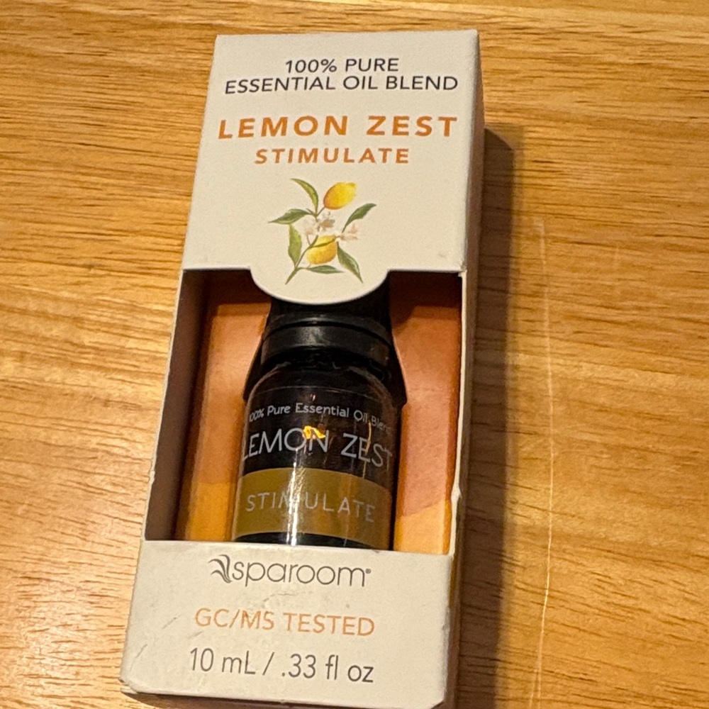 Sparoom Lemon Zest Essential Oil Blend - Stimulate (10 mL)
